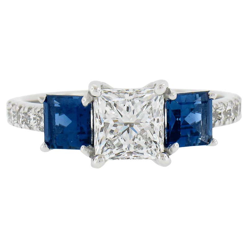 Princess Cut Engagement Rings - 734 For Sale at 1stDibs | princess ...