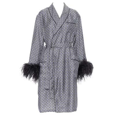 Robe Feather - 56 For Sale on 1stDibs | feather trimmed robe, vintage ...