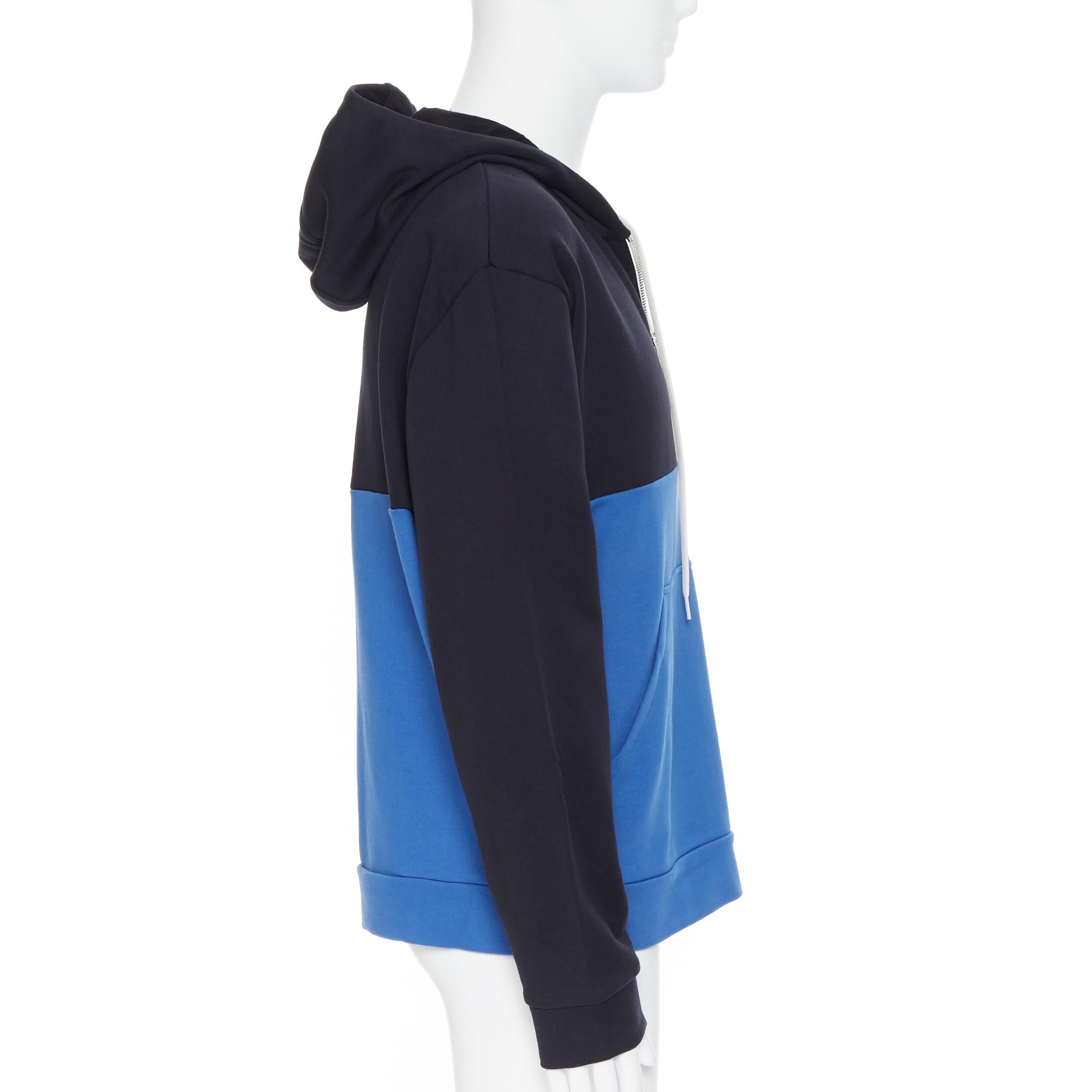 prada hoodie blue