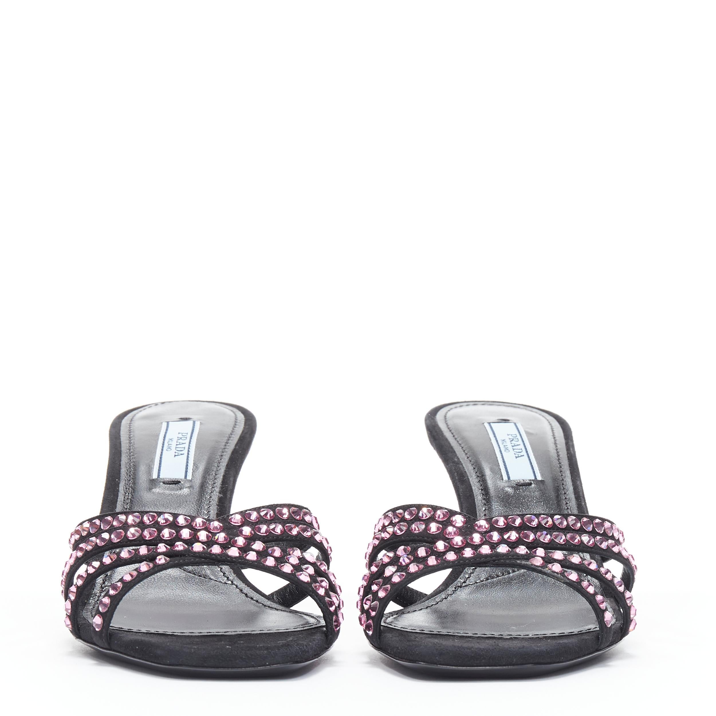 prada rhinestone sandals