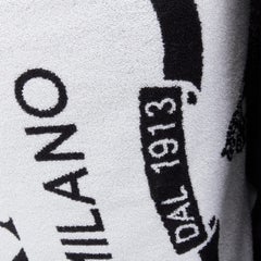 nuovo PRADA 2022 Tropico nero bianco Telo mare in spugna 180cm x 100cm