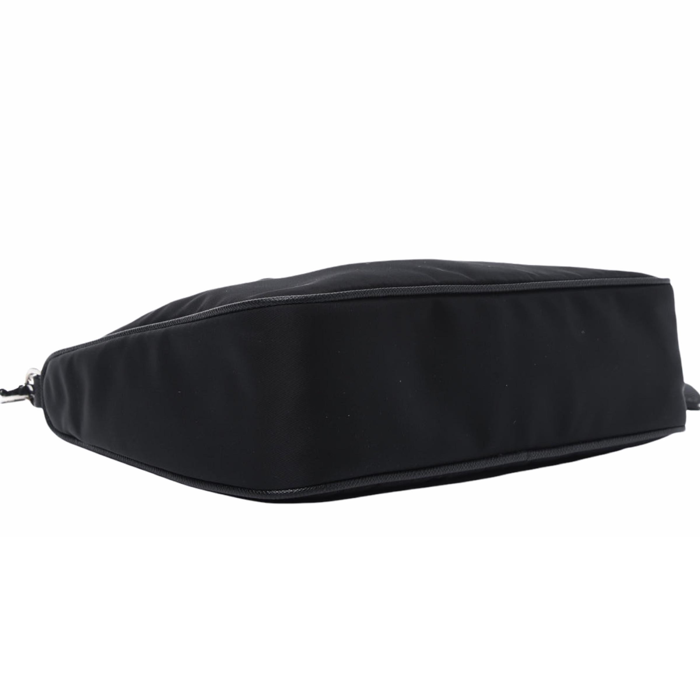 NEW Prada Black Re-Edition 2005 Re-Nylon Shoulder Bag 2