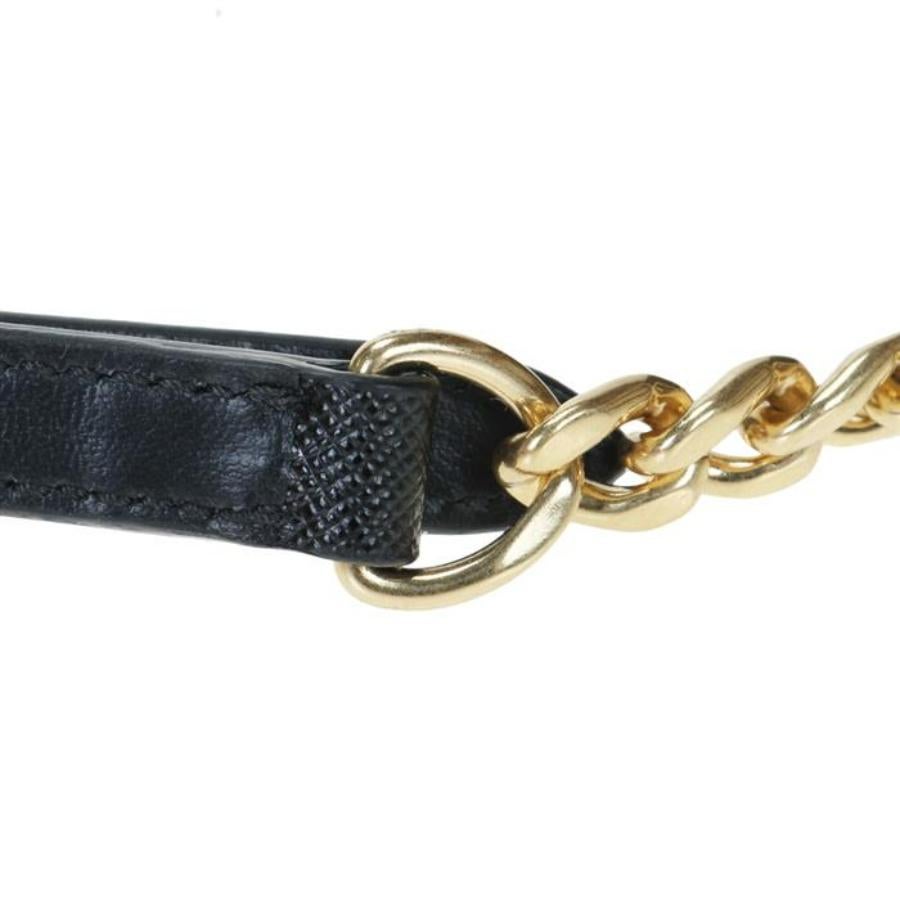 NEU Prada Schwarz Saffiano Leder Kamera Crossbody Umhängetasche im Angebot 7