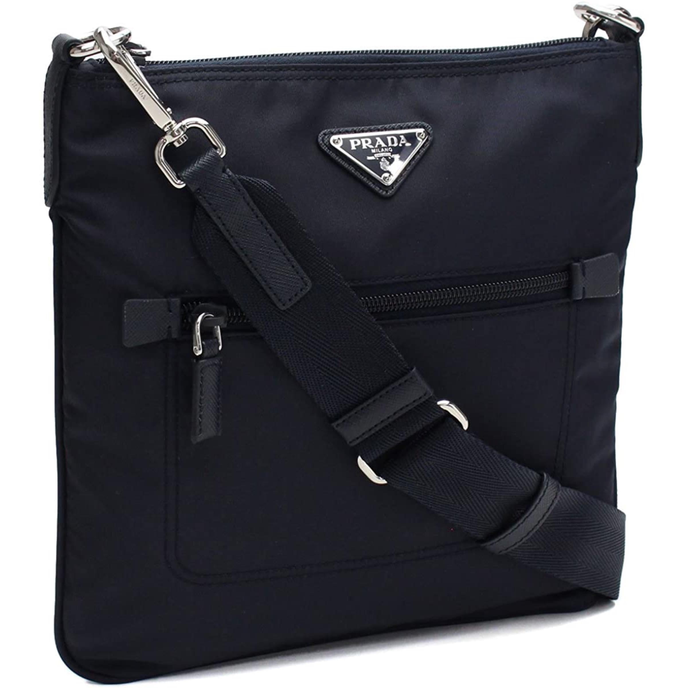 prada umhängetasche damen schwarz