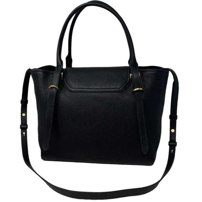 NEW Prada Black Vitello Phoenix Leather Tote Shoulder Bag For Sale at ...