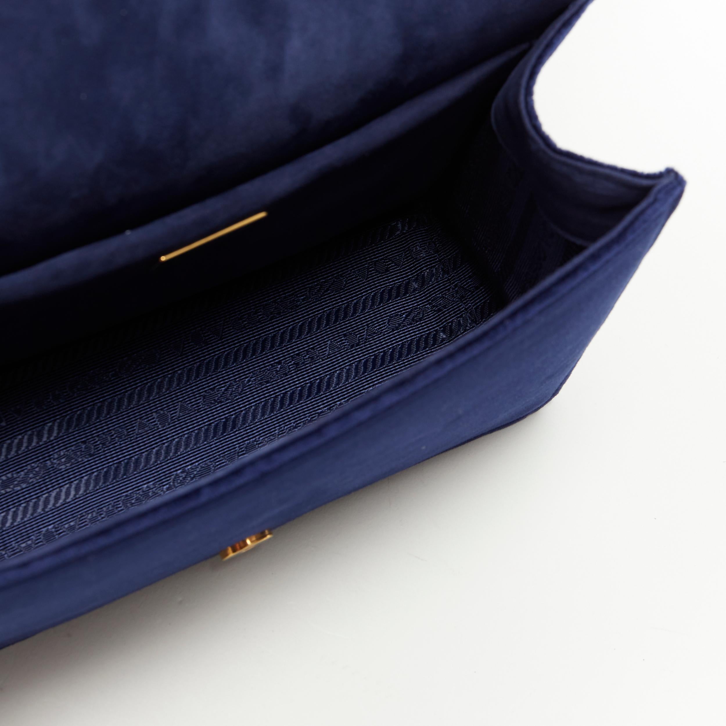 new PRADA Cahier Pop green blue Tromp Loeil velvet flap crossbody shoulder bag 2