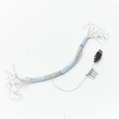 new PRADA Christmas 2021 white triangle logo festive USB fairy lights Limited