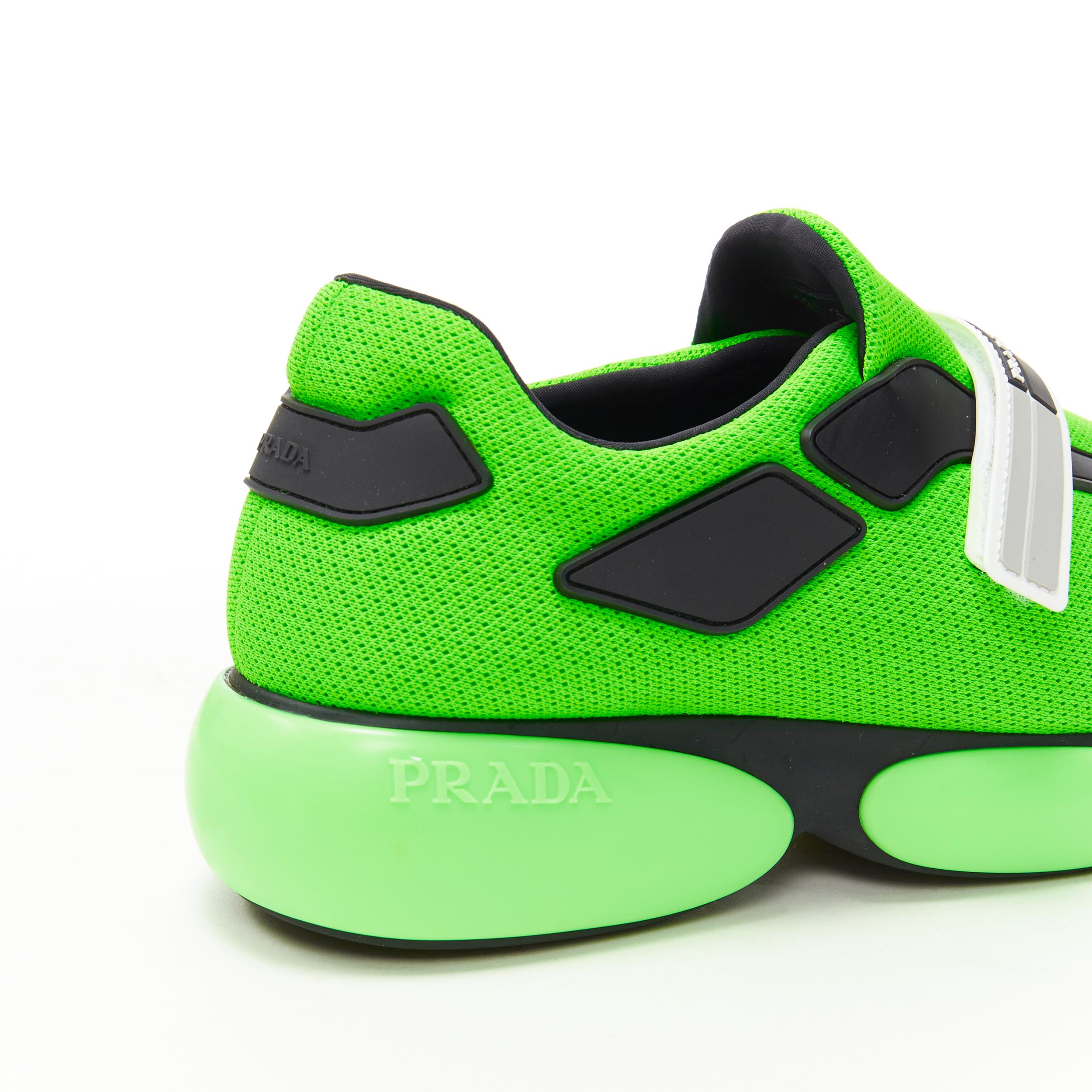prada sneakers cloudbust green