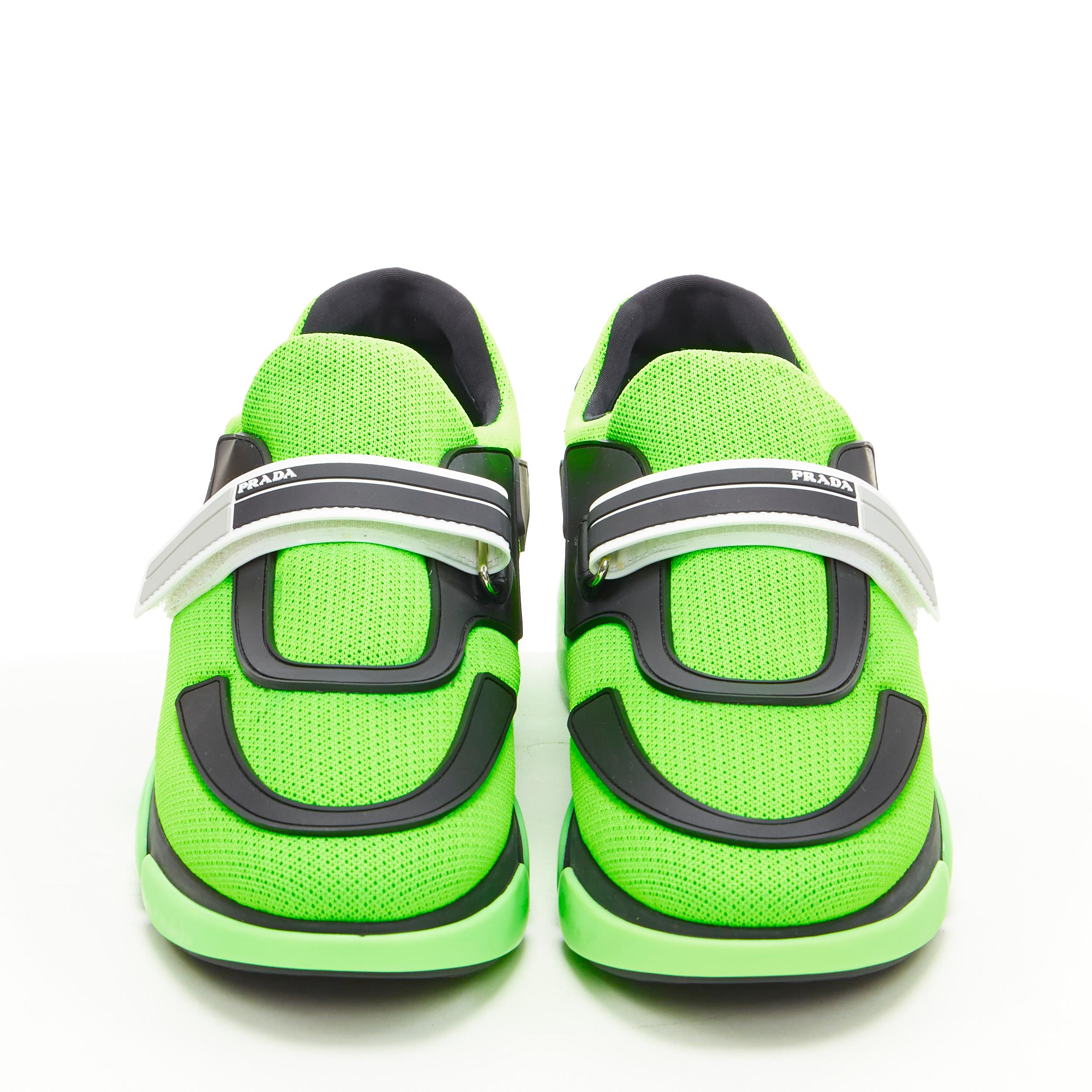 prada cloudbust lime green
