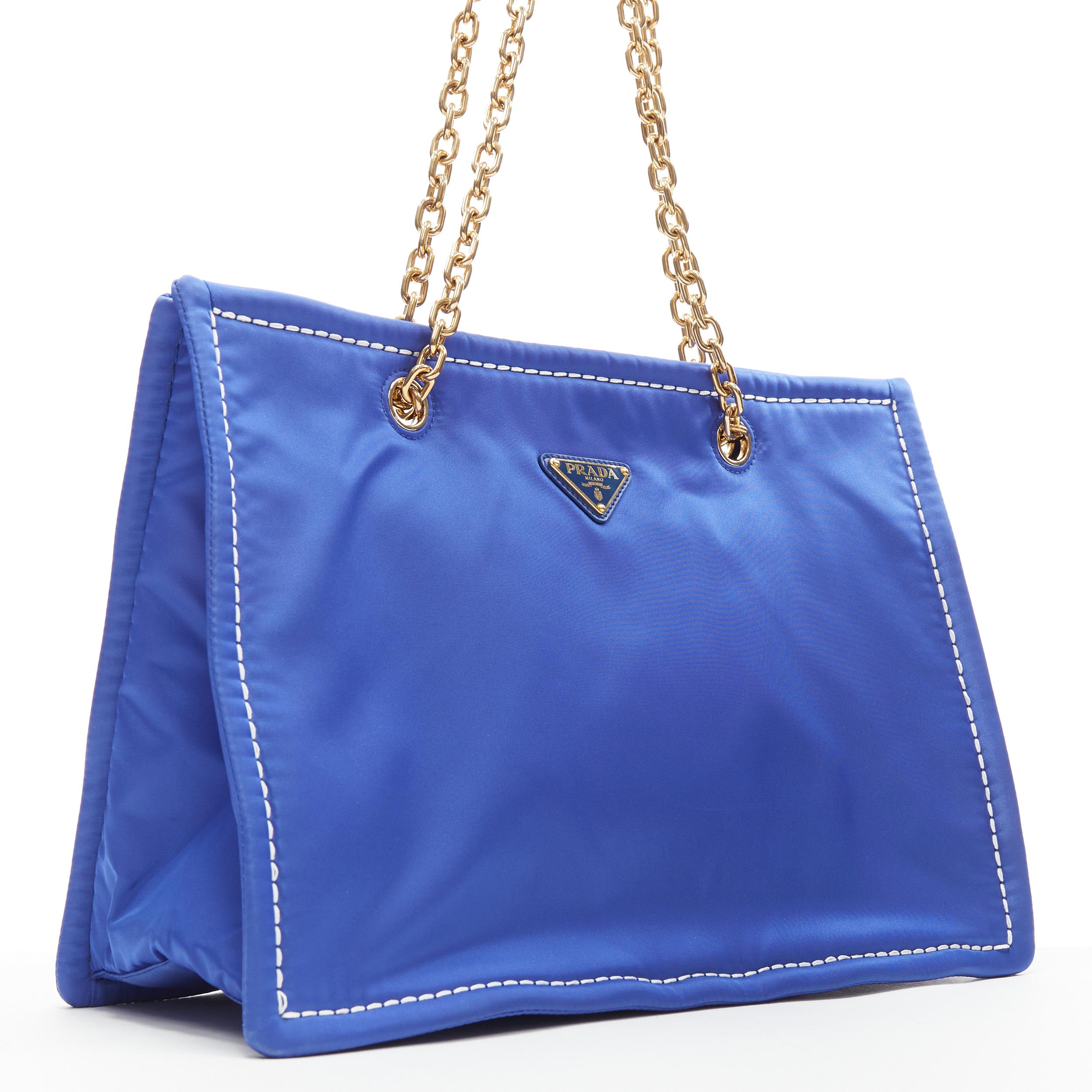 Prada blue clearance clutch