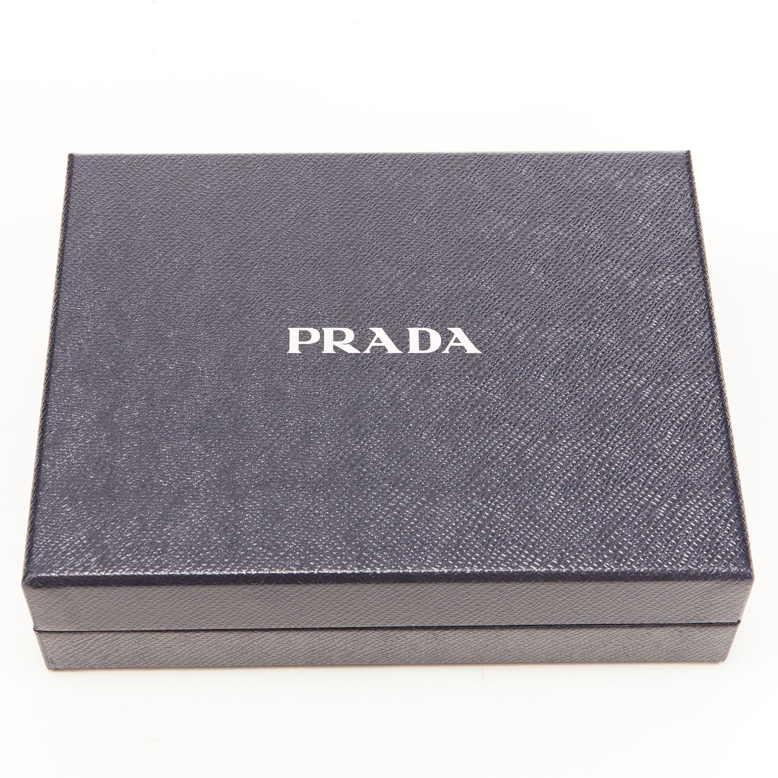 new PRADA Frankenstein pink micro heart triangle logo zip pouch bag nylon belt In New Condition In Hong Kong, NT