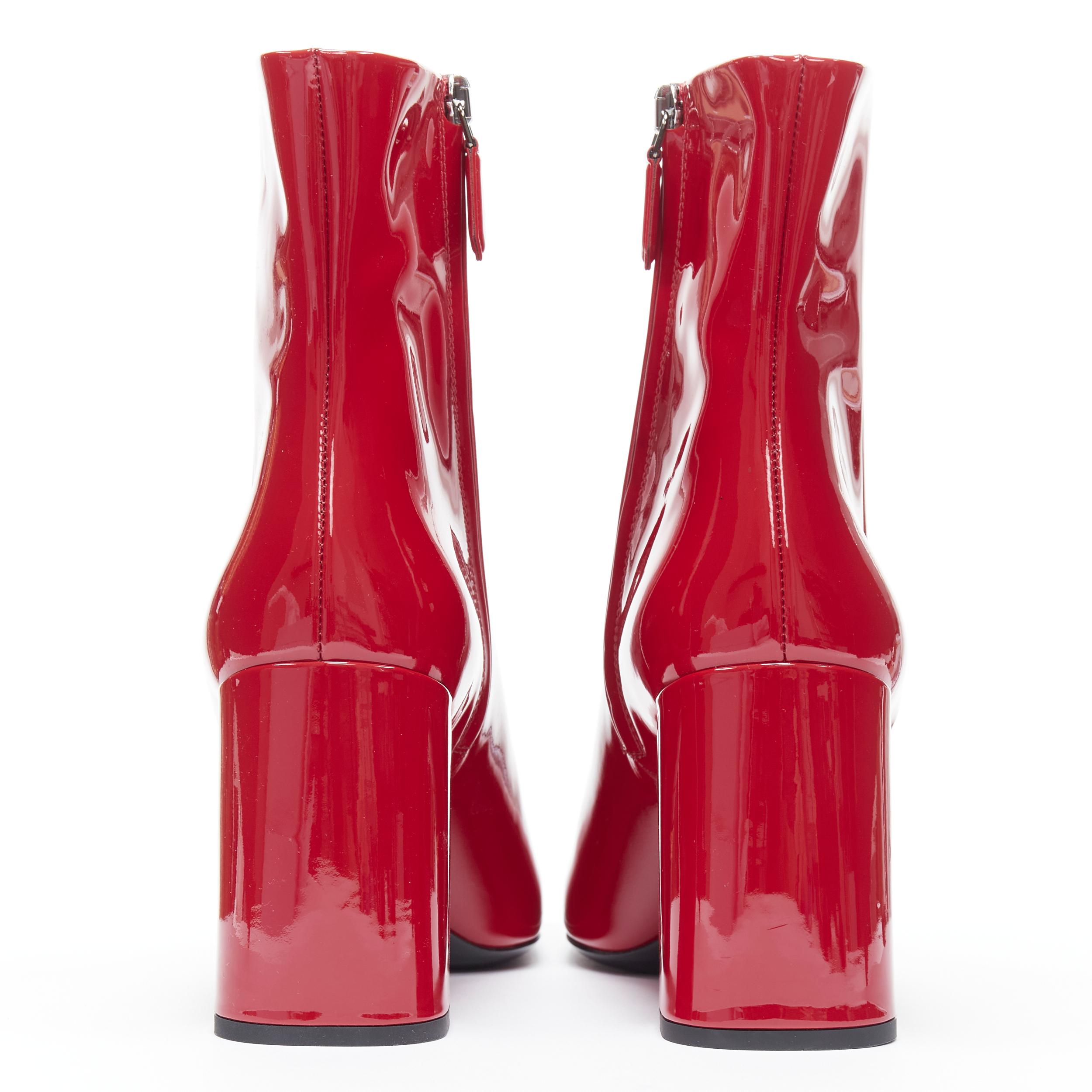 red prada boots