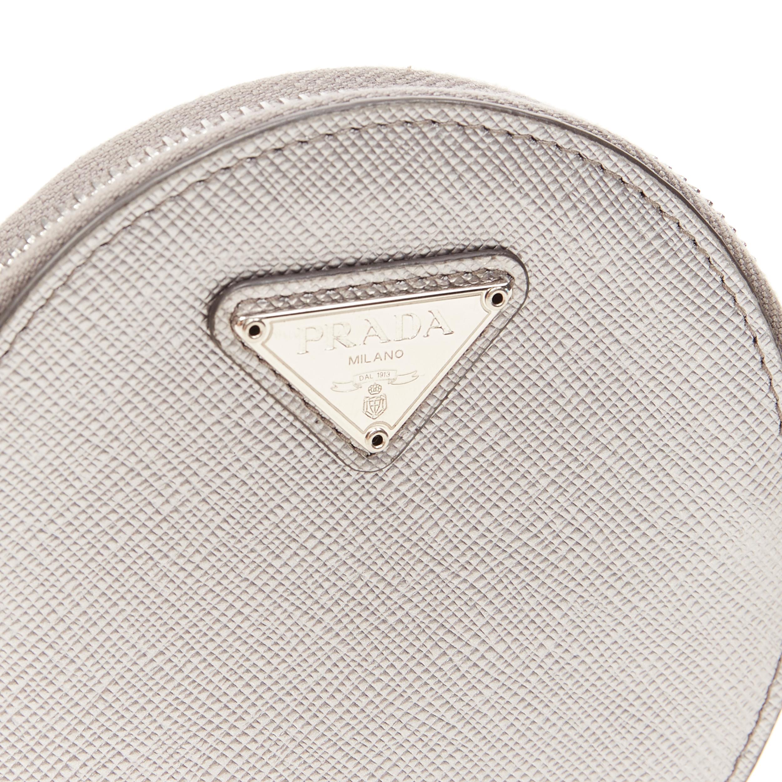 triangle crossbody zipper wallet