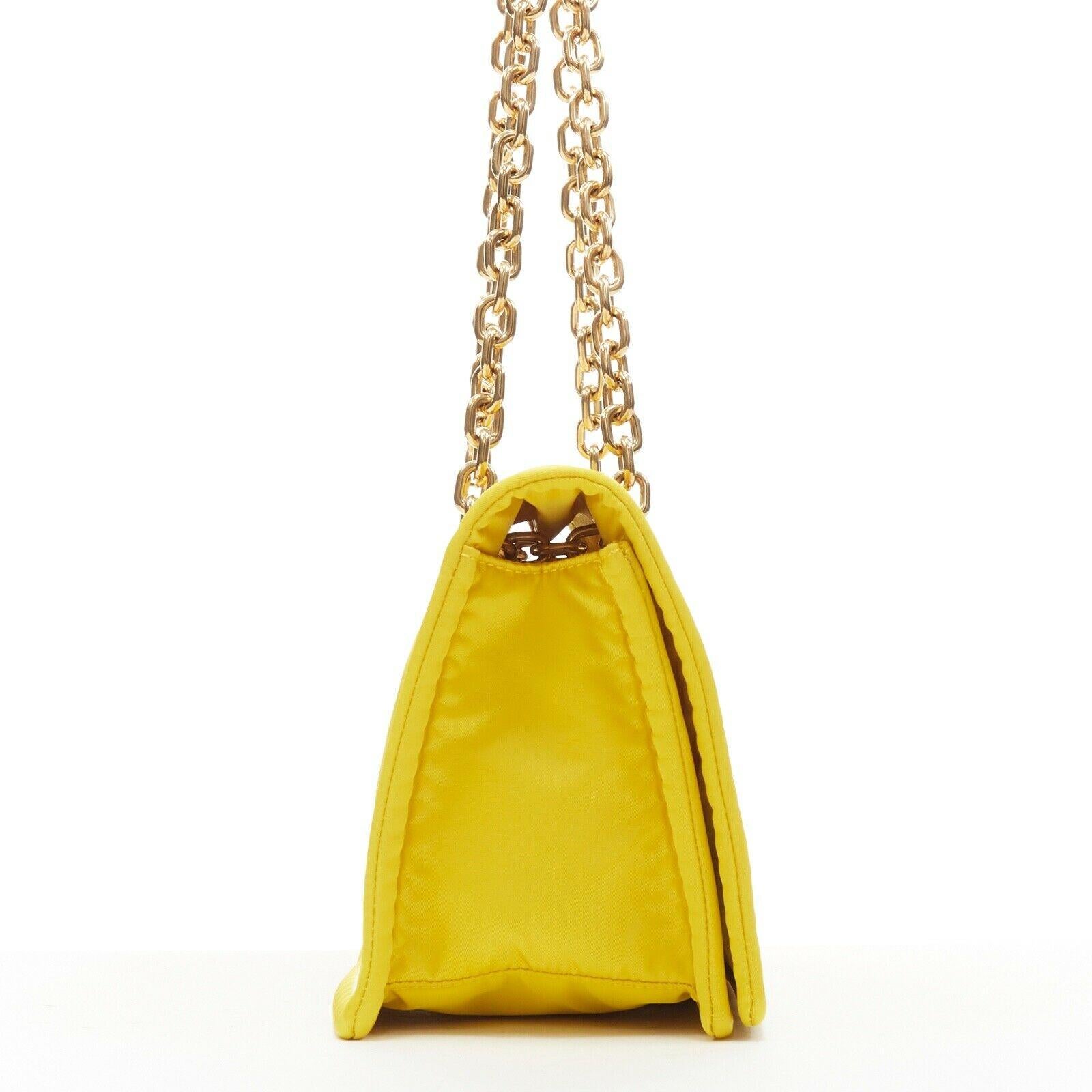 prada gold chain bag
