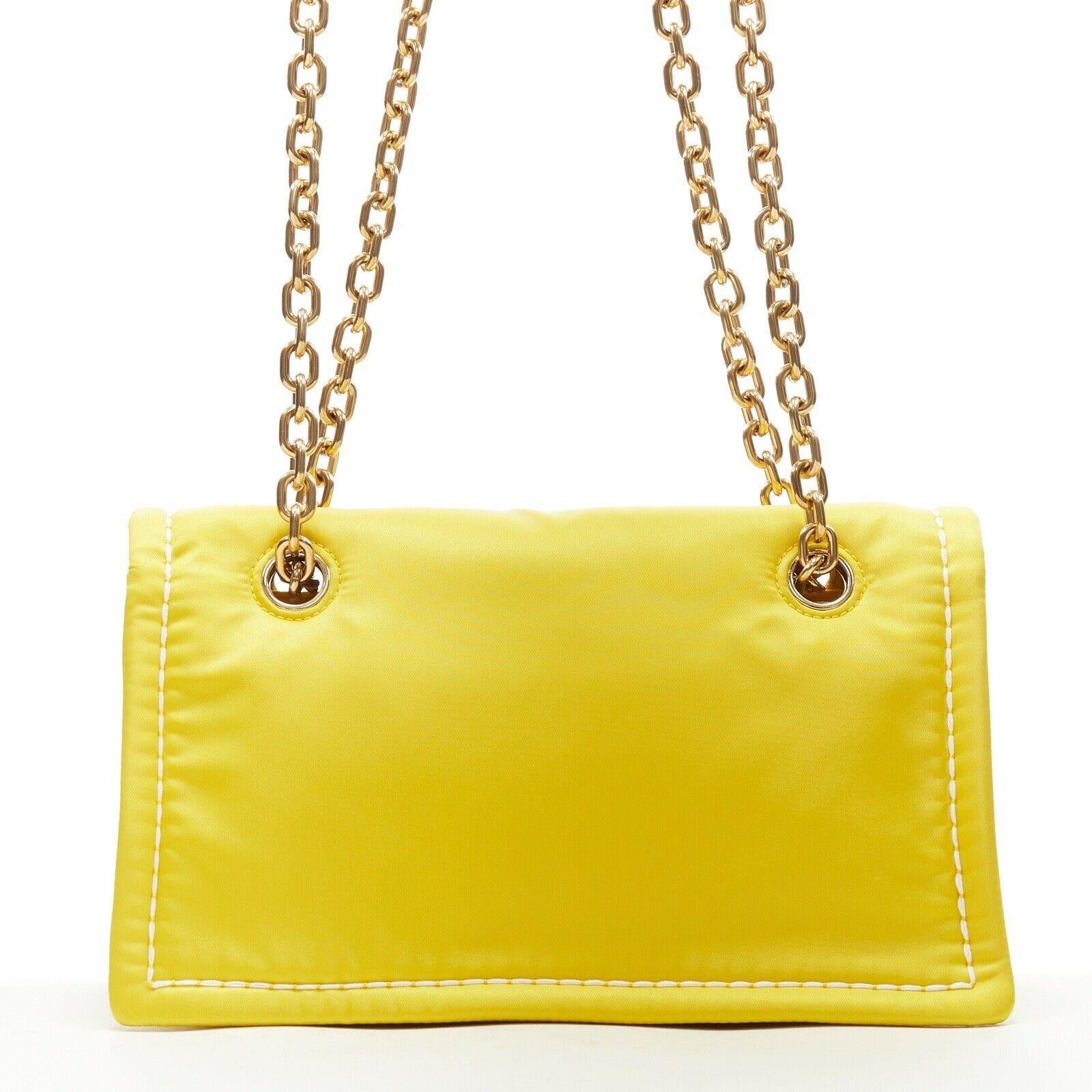 prada bag with gold chain