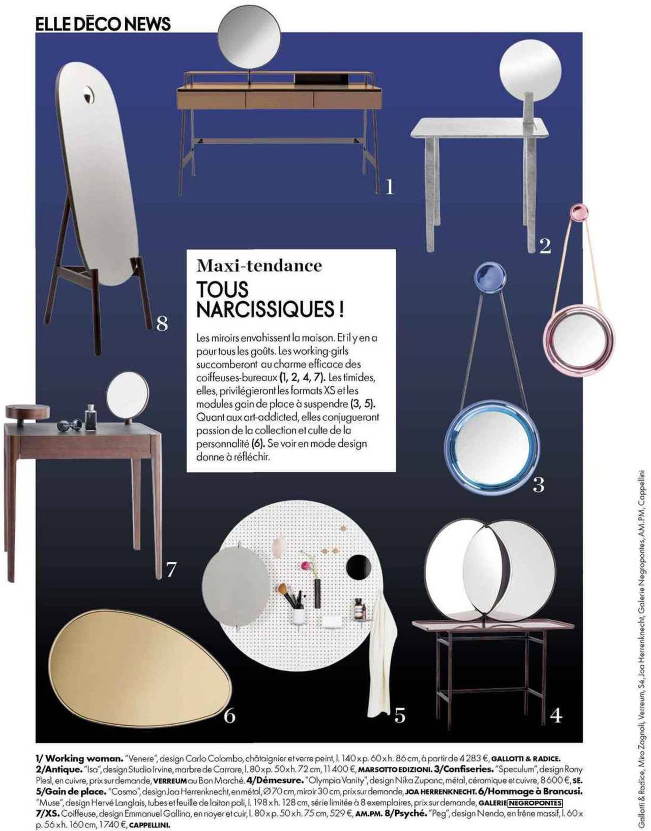 XXIe siècle et contemporain NOUVEAU PRIX - OFFRE SPECIALE Miroir contemporain par Hervé Langlais en vente
