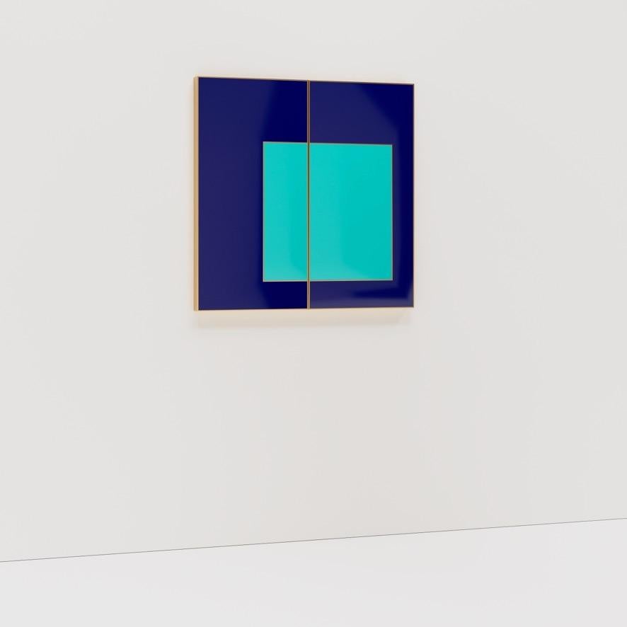 Brass NEW PRICE - SPECIAL OFFER Contemporary Mirror by Hervé Langlais For Sale