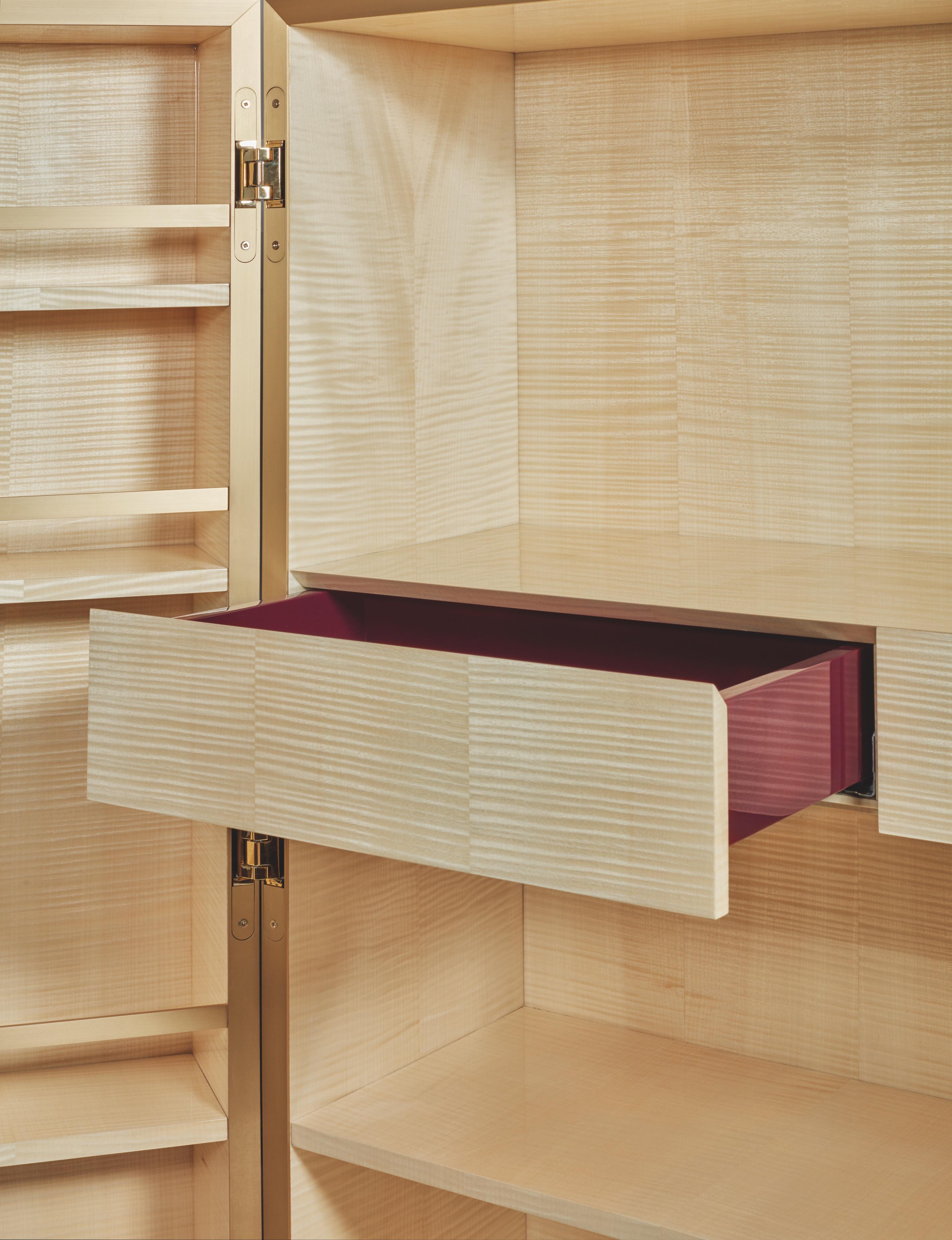 NEW PRICE - SPECIAL OFFER Contemporary Wood Cabinet by Hervé Langlais For Sale 1