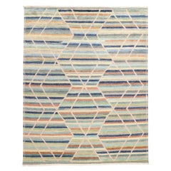 Nouveau tapis marocain moderne Prismatic Pathways, 09'06 x 11'10