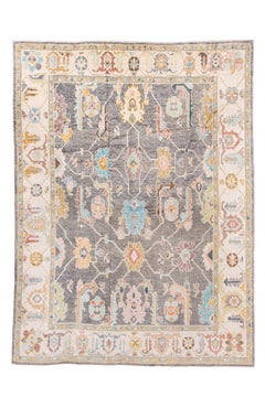Nouvelle production Tapis Oushak d'inspiration vintage