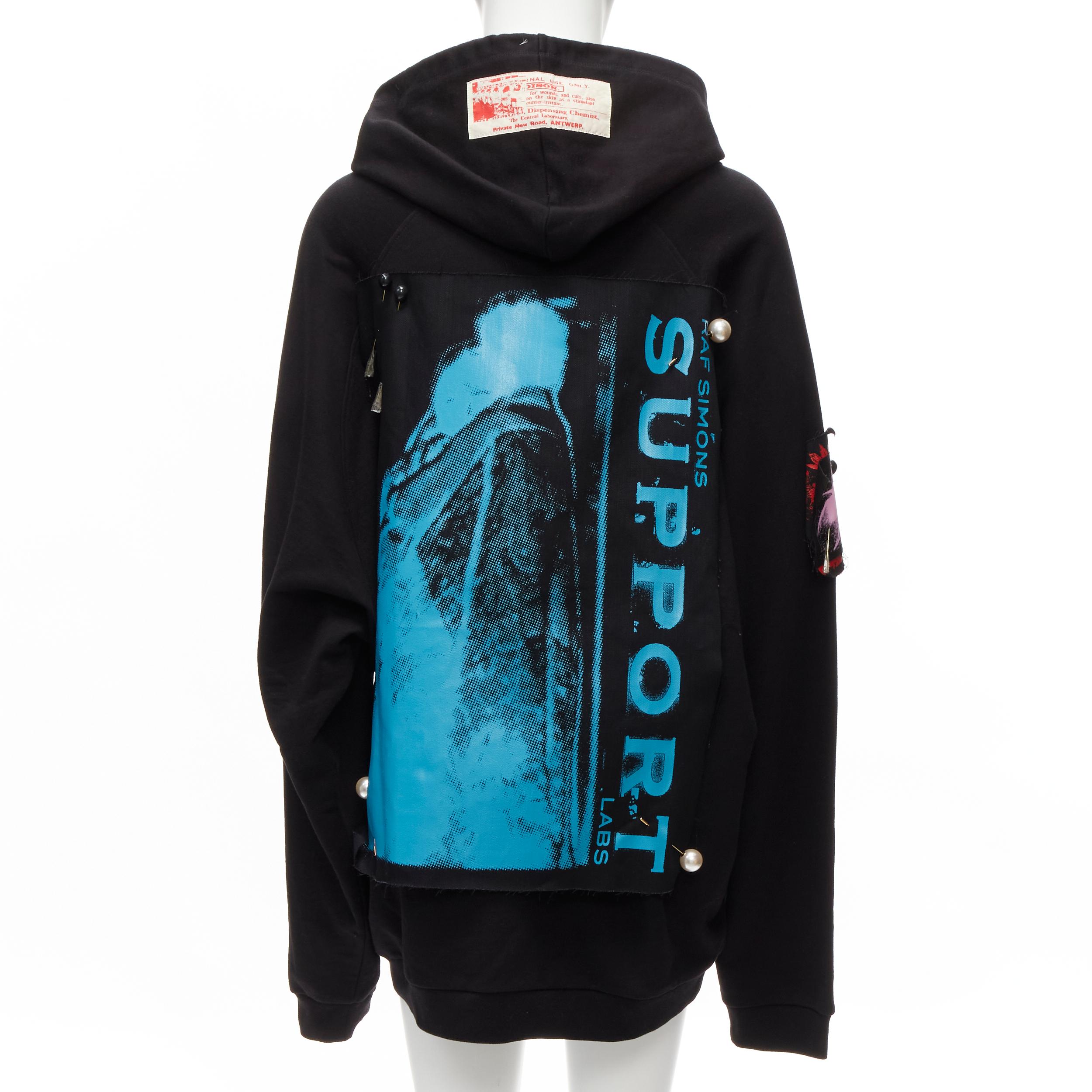 raf simons oversized hoodie