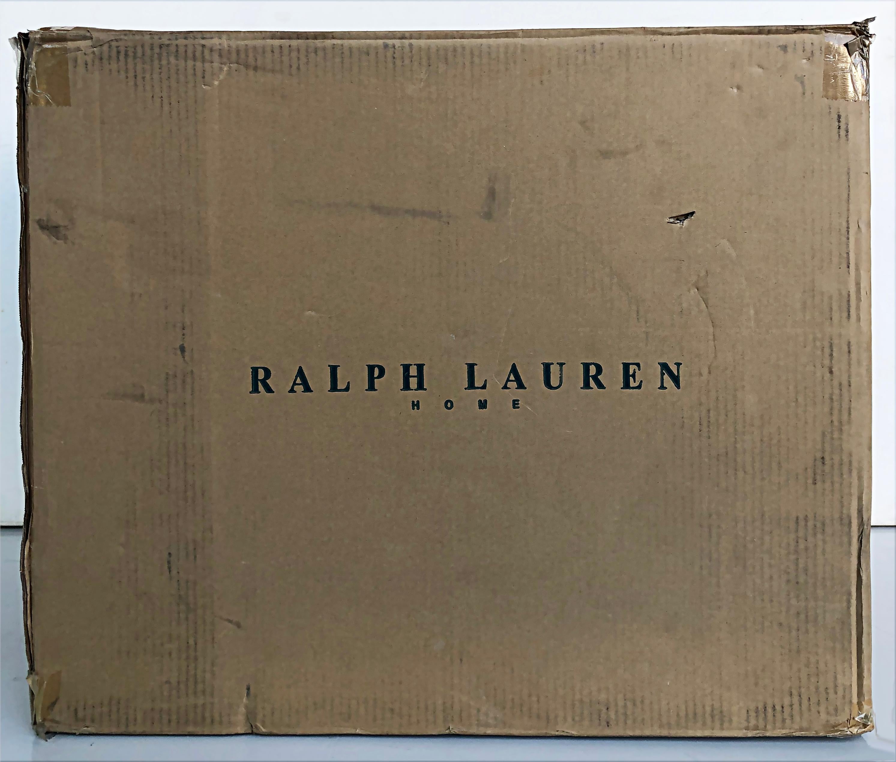 New Ralph Lauren Nickel Montauk Pendant Light Fixture with Canopy In Excellent Condition For Sale In Miami, FL