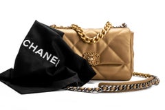 New RARE Chanel Gold 19 Bag