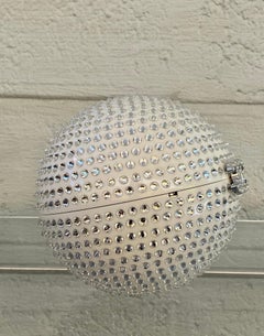 New Rare Chanel Minaudières Strass Crystals VIP Hard Clutch Crossbody Bag