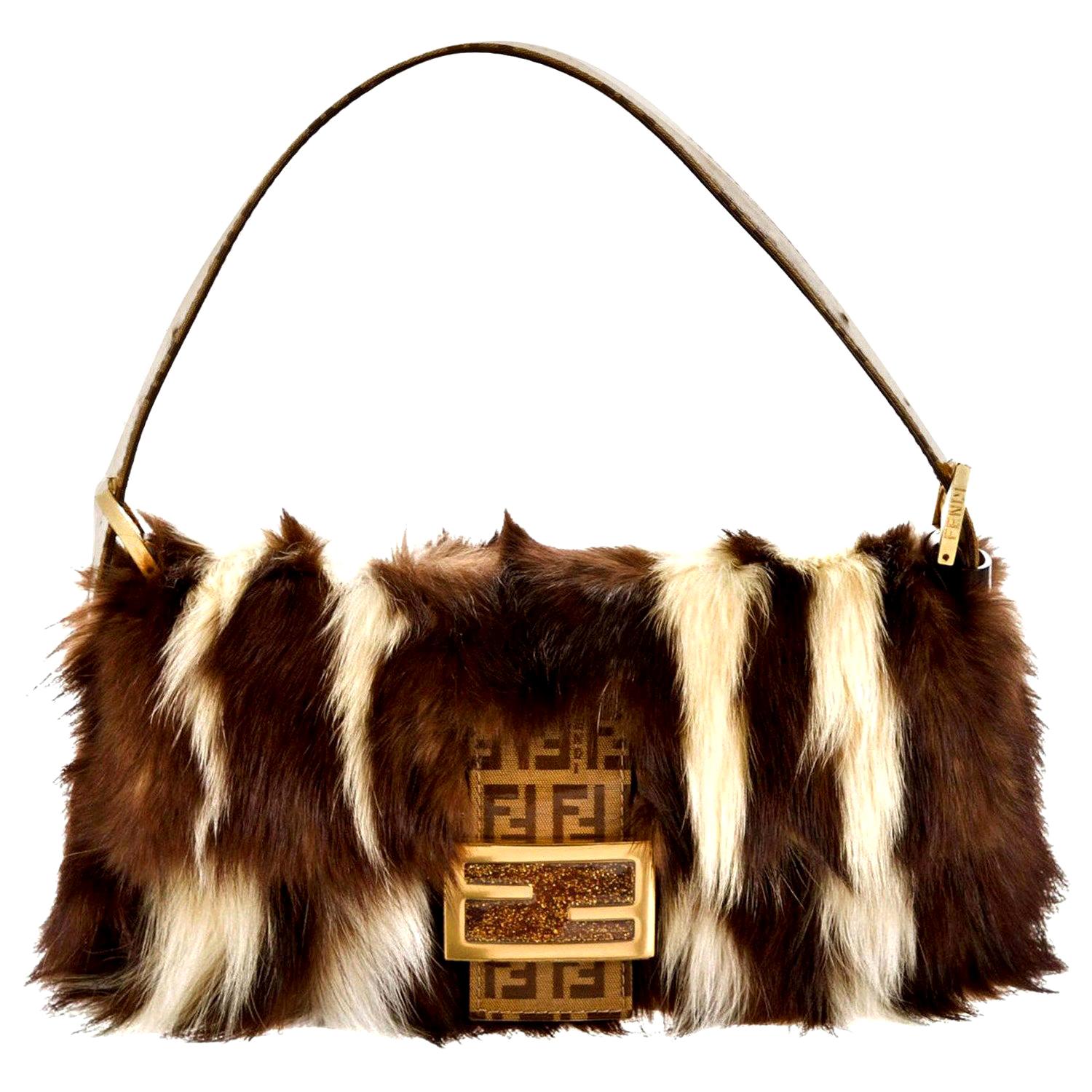 Rare Fendi Fur Baguette Bag Featured 