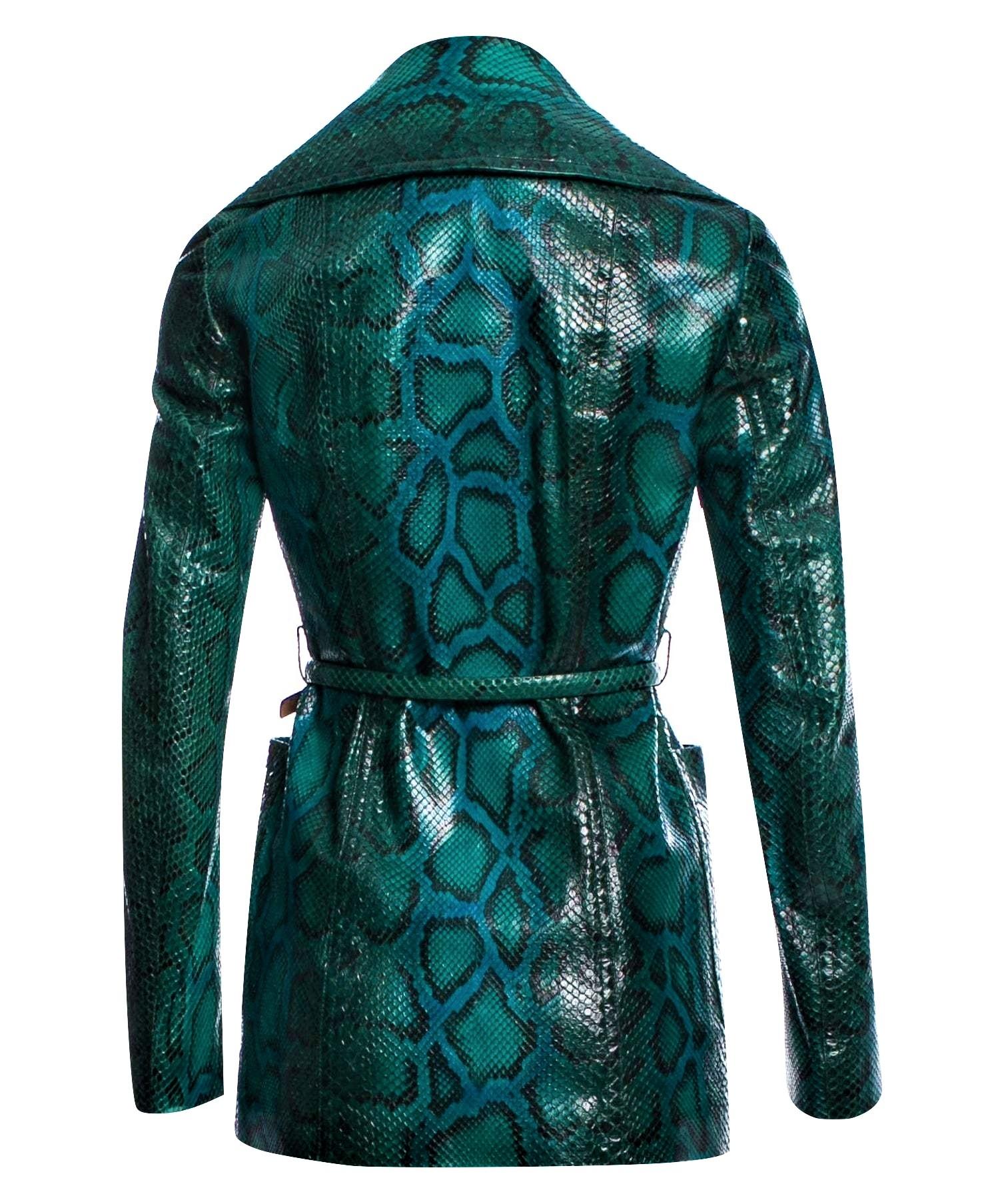 New Rare Gucci 90th Anniversary Python Snakeskin Jacket Coat Blazer $14.650 For Sale 5
