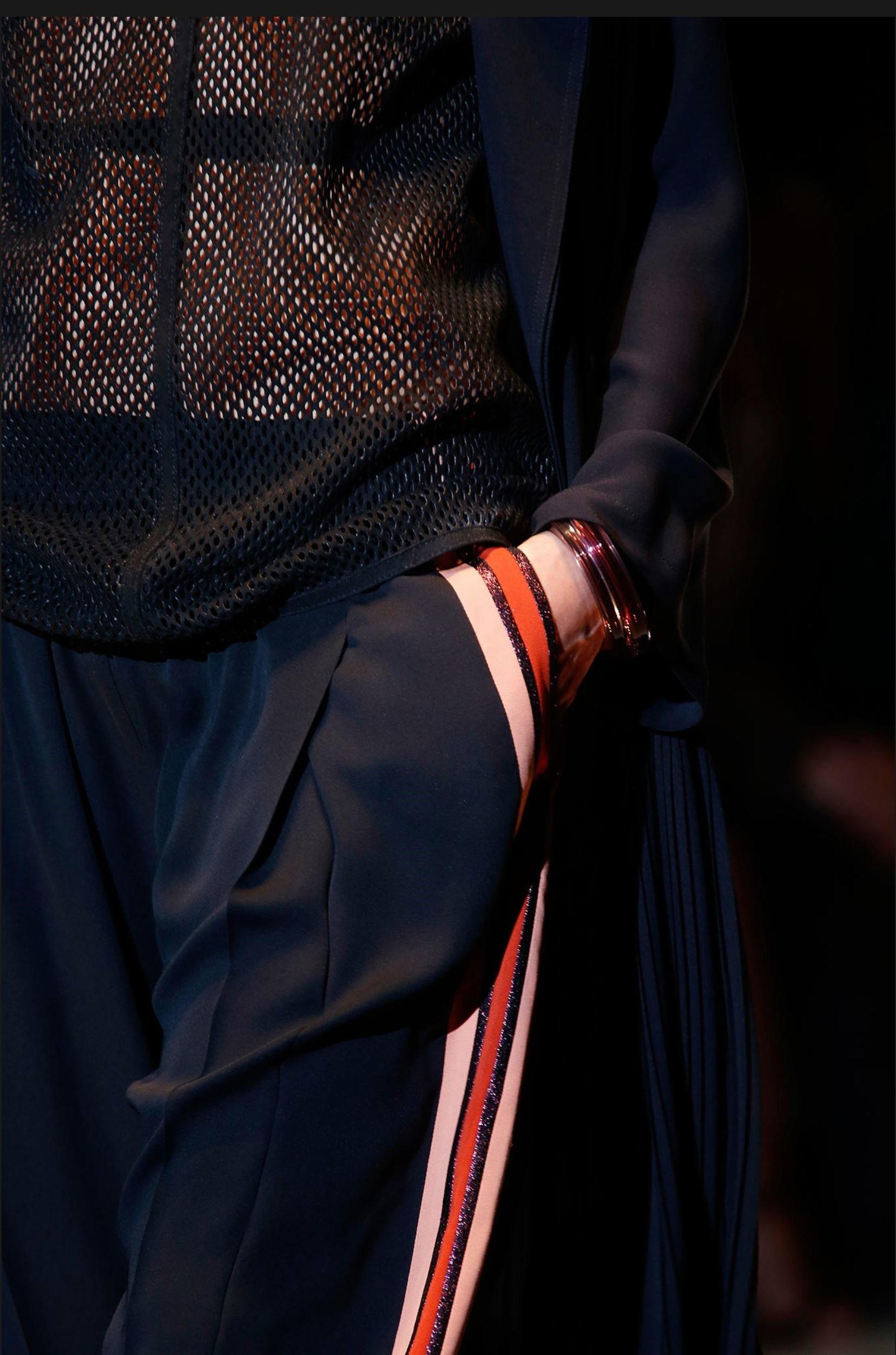 New Rare Gucci Runway Ad Silk Pantsuit Jacket & Pants S/S 2014 Sz 44/38  8