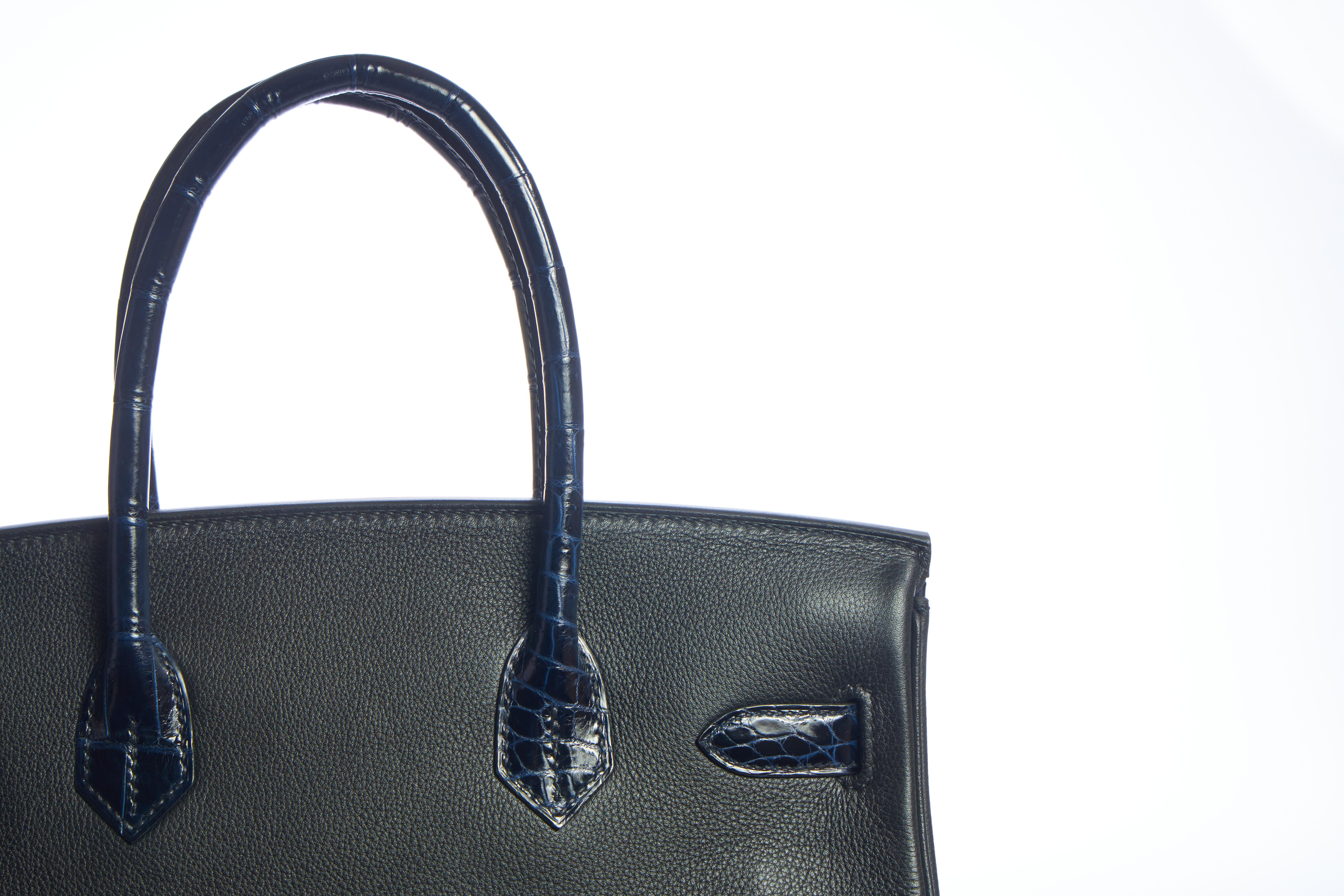 New RARE Hermes Birkin 30 Crocodile Novillo Bag in Box In New Condition In West Hollywood, CA
