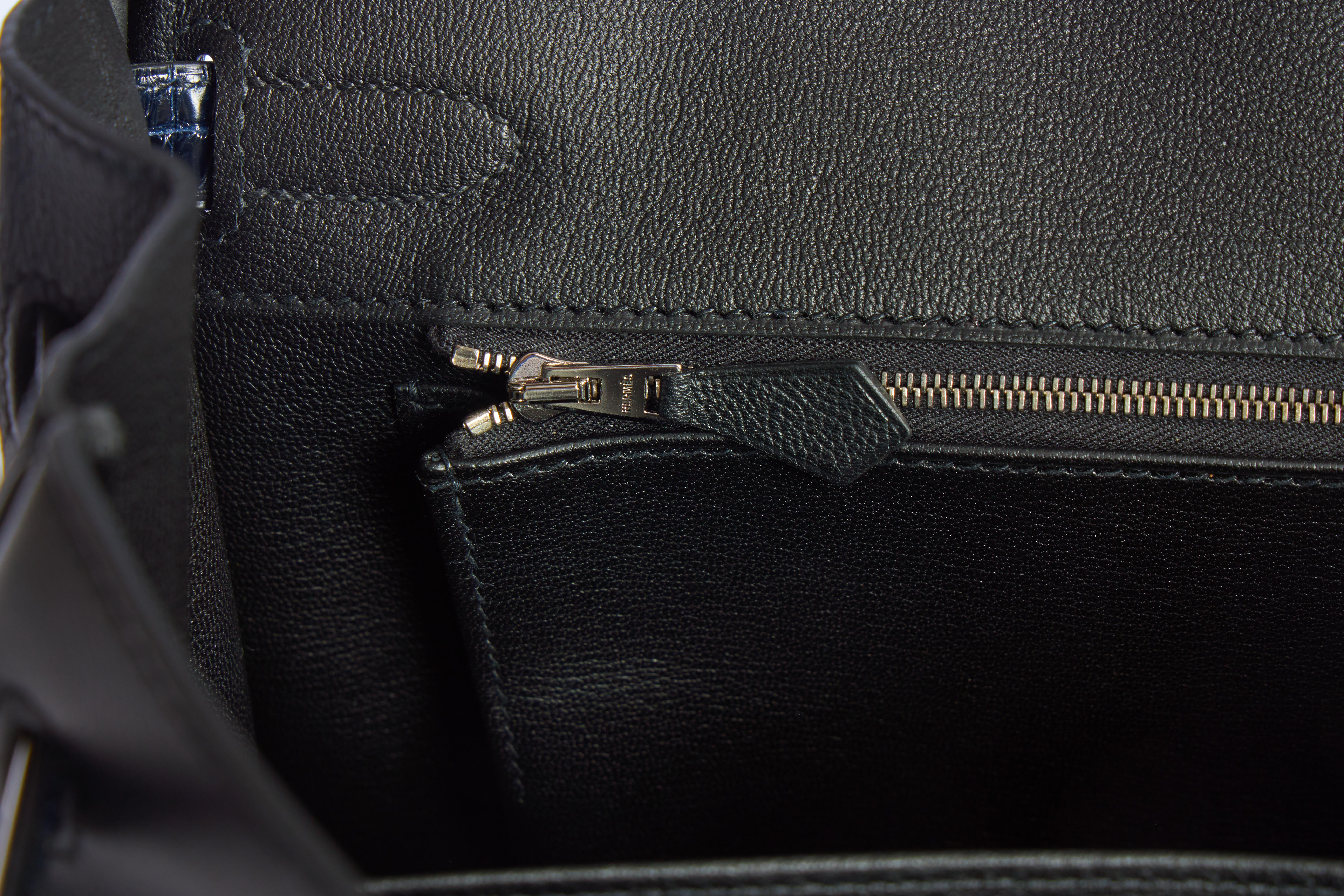 New RARE Hermes Birkin 30 Crocodile Novillo Bag in Box 1