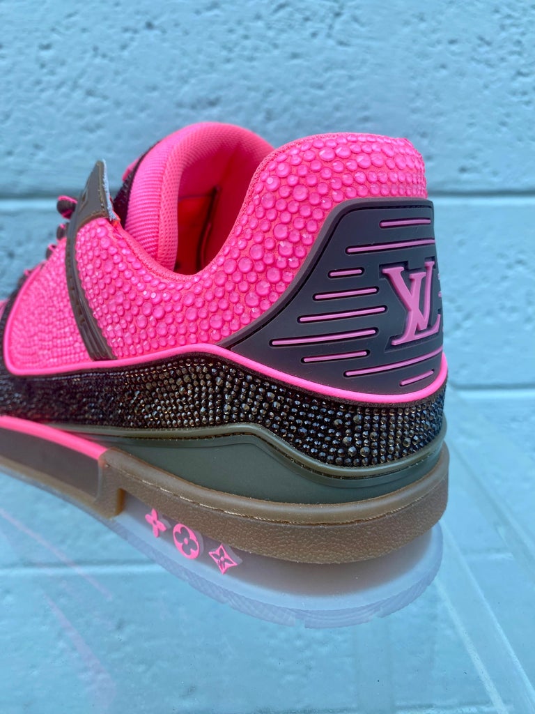 Louis Vuitton New Luxury Limited Edition Pink Shoes, Sneaker