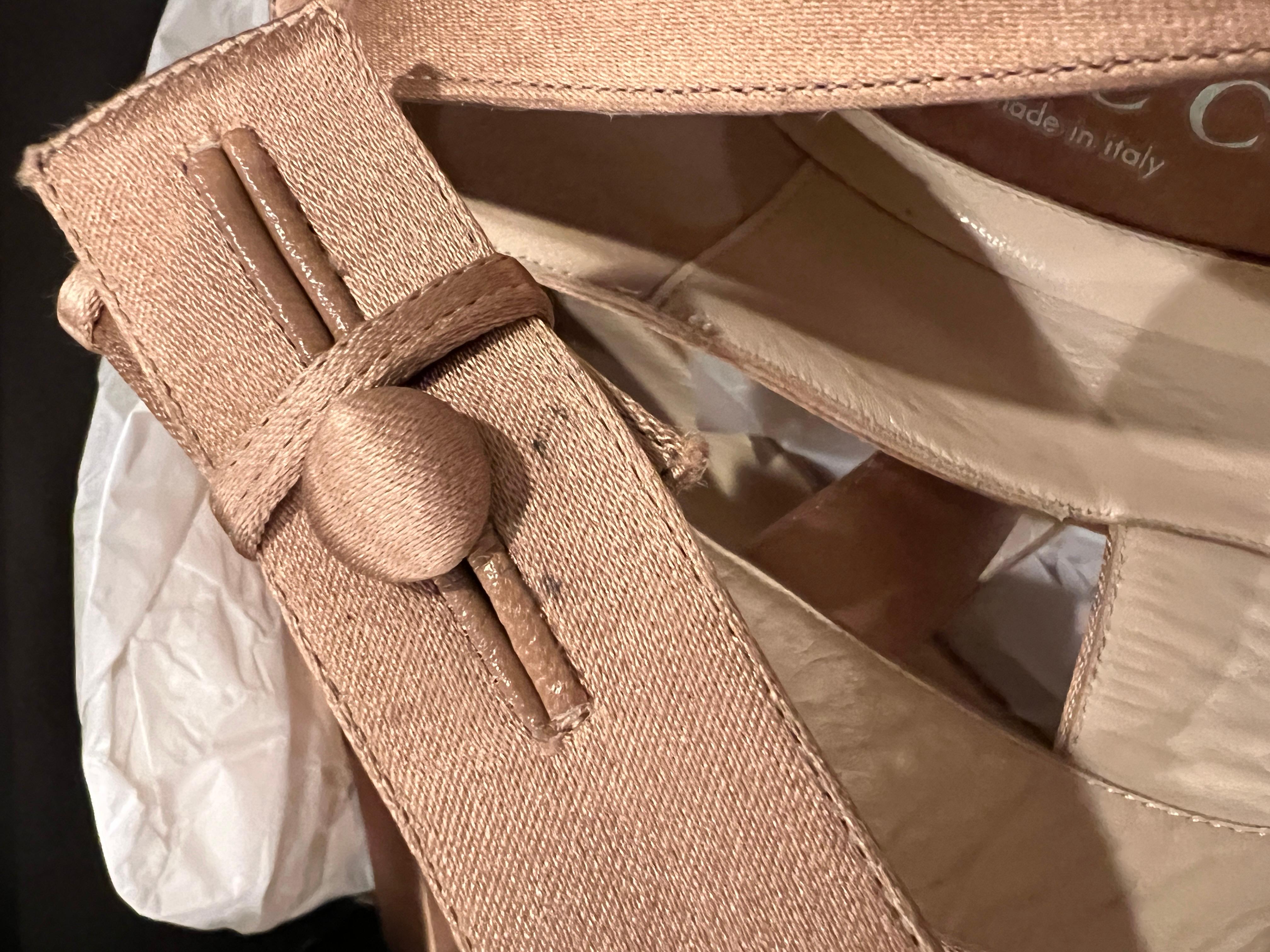 New Rare Tom Ford for Gucci Satin Ballerina Ad Fall 2001 Heels Pumps Sz 9.5 12