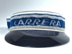 New Rare Vintage Carrera Visor Blue Sports Sunglasses Austria