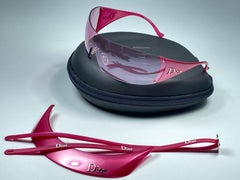 New Rare Vintage Christian " Golf " WQ8 Candy Pink Collector Item Sunglasses