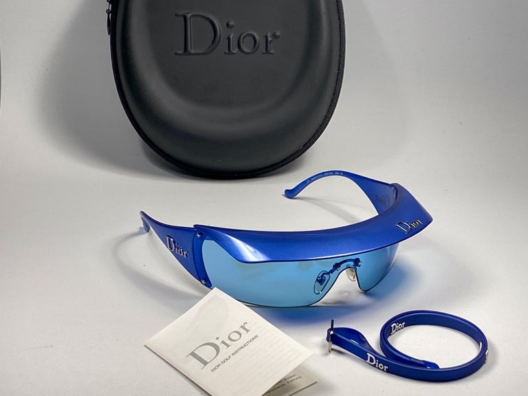 New Rare Vintage Christian " Golf " WQ9 Electric Blue Collector Item  Sunglasses at 1stDibs | electric sunglasses, dior golf sunglasses, electric  golf sunglasses