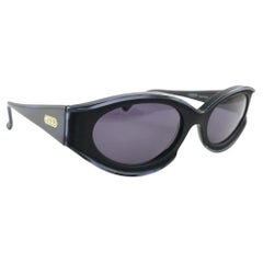 Nuevo Raro Vintage Lanvin Camelia Jaspeado Púrpura 1980 Gafas de sol