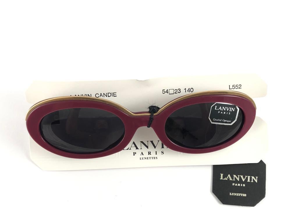 Nouvelles lunettes de soleil vintage Lanvin 