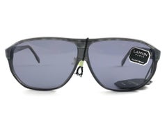 New Rare Vintage Lanvin " Charly " Translucent Grey 1980 Sunglasses