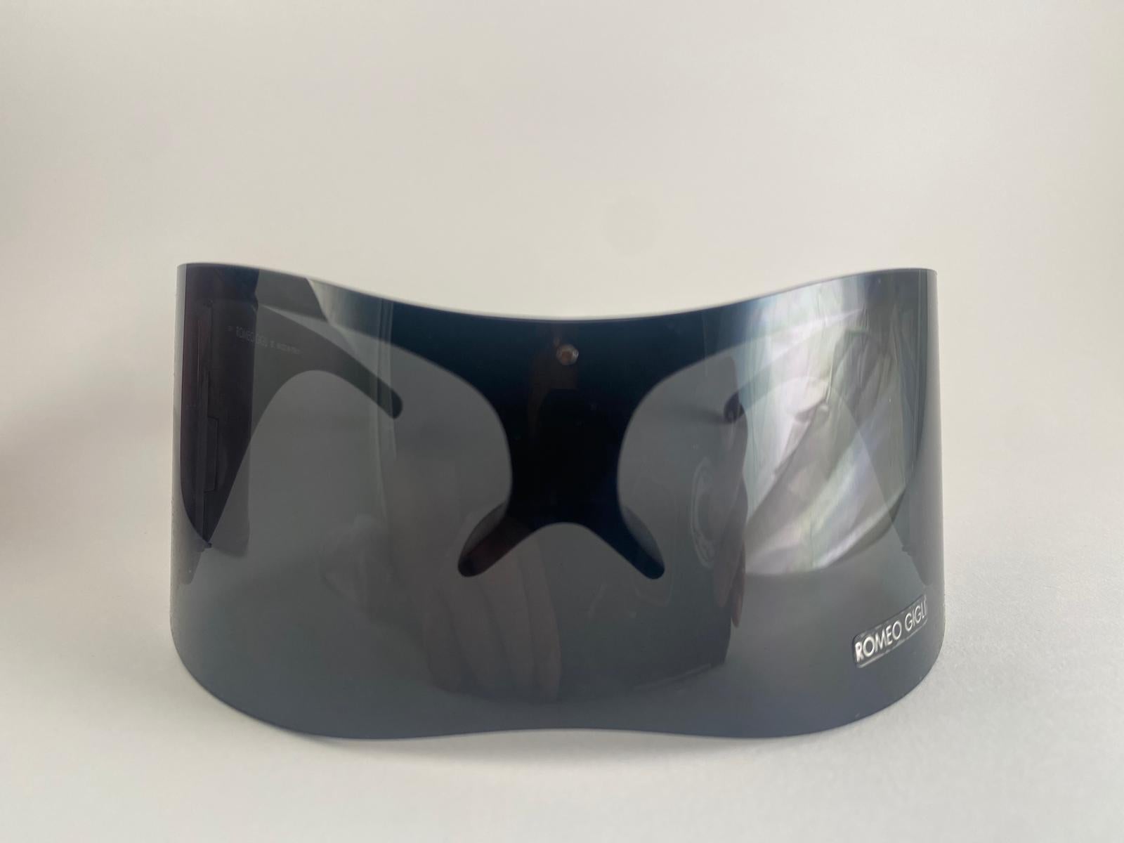 New Rare Vintage Romeo Gigli RG66501 Mask Collector Item Sunglasses 4