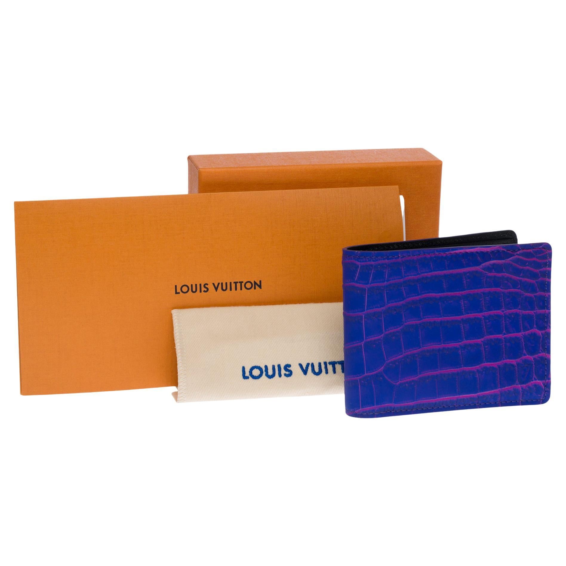lv crocodile wallet