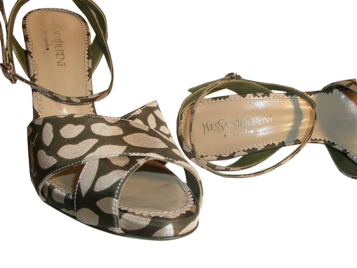 Yves Saint Laurent Escarpins Eva Lips neuves et rares, Taille 38,5 4