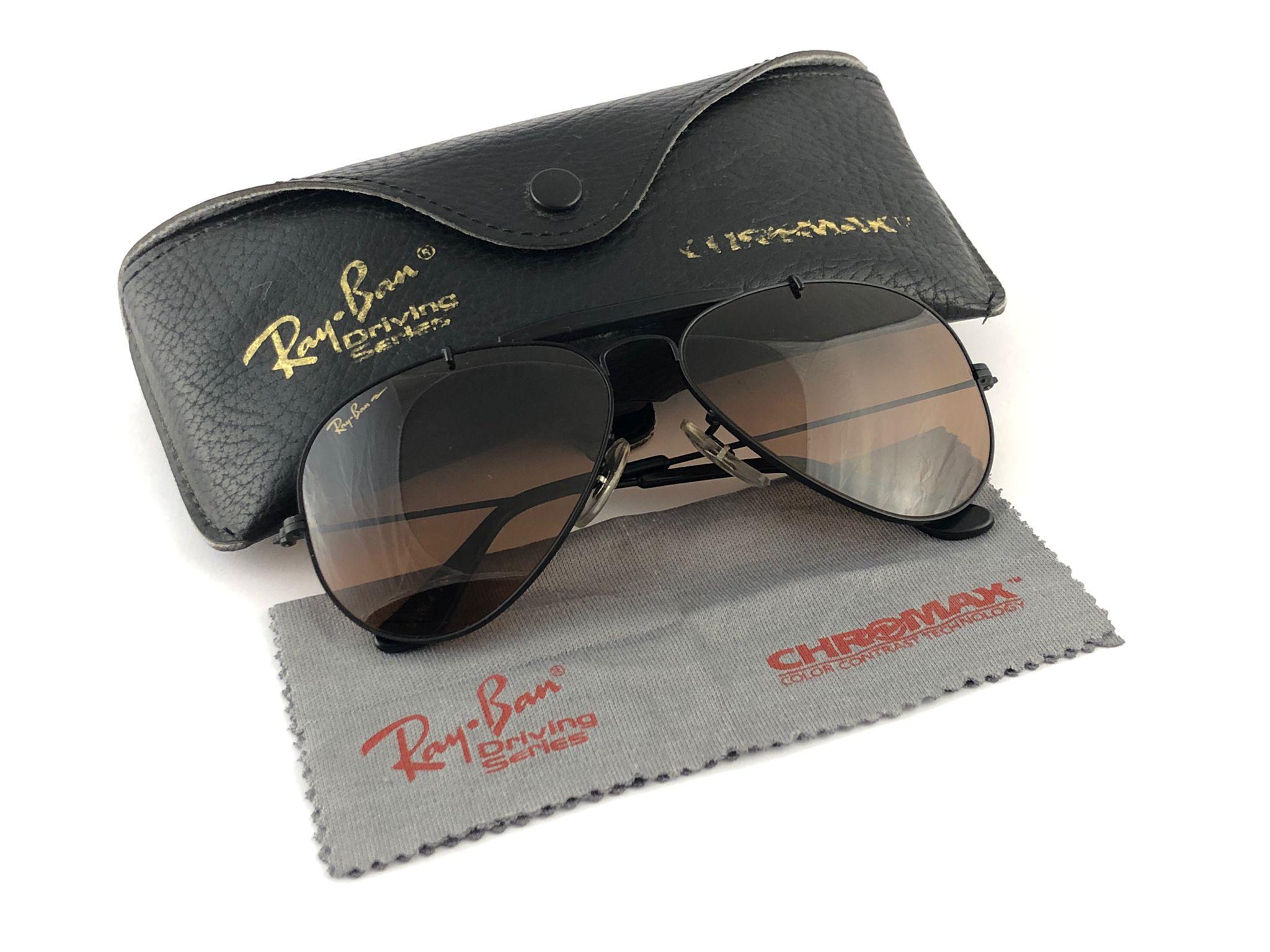 Nuevas gafas de sol Ray Ban Chromax 58Mm Outdoorsman B&L Collectors Item USA 8