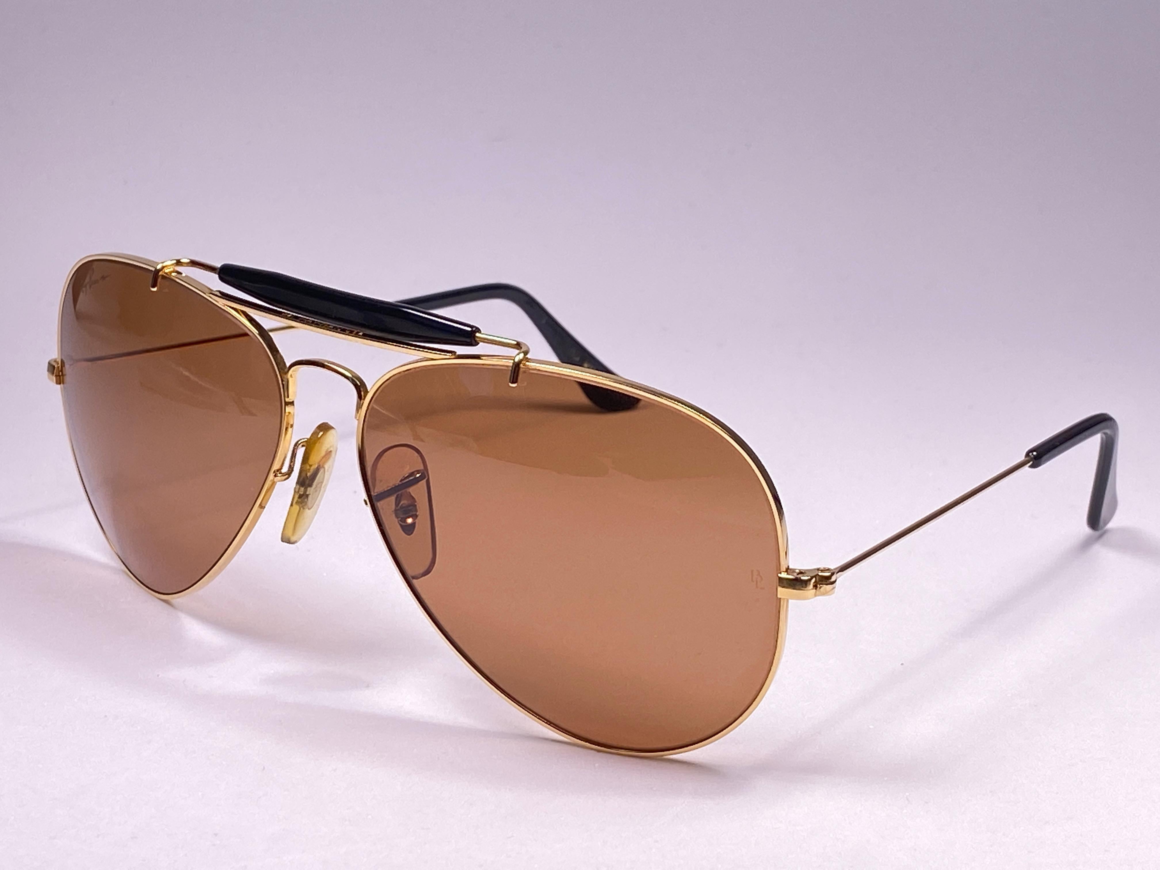 New Ray Ban Chromax 62Mm Outdoorsman B&L Collectors Item USA Sunglasses In New Condition In Baleares, Baleares