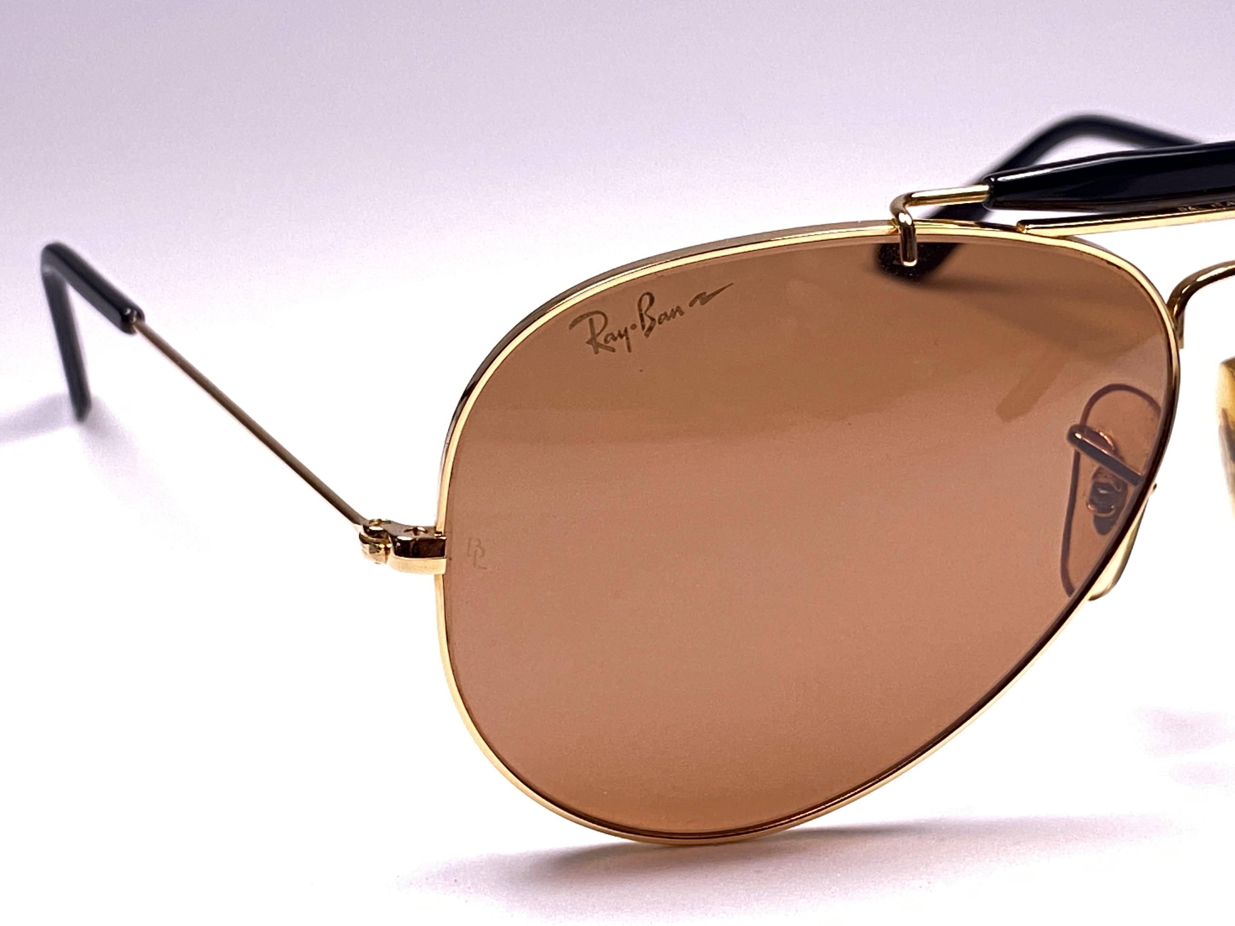 Women's or Men's New Ray Ban Chromax 62Mm Outdoorsman B&L Collectors Item USA Sunglasses