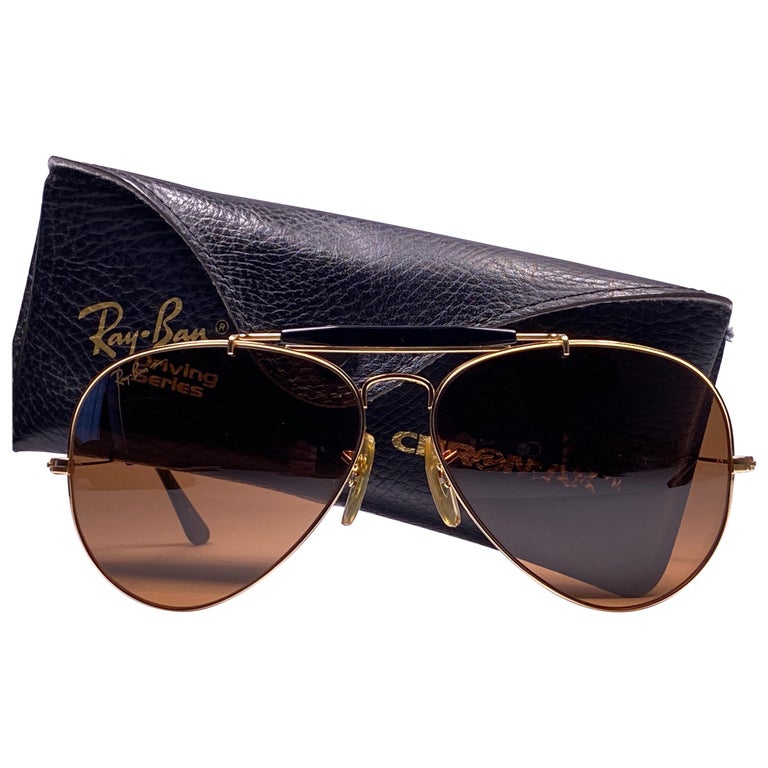 New Ray Ban Chromax 62Mm Outdoorsman B&L Collectors Item USA Sunglasses at  1stDibs | ray ban driving series chromax