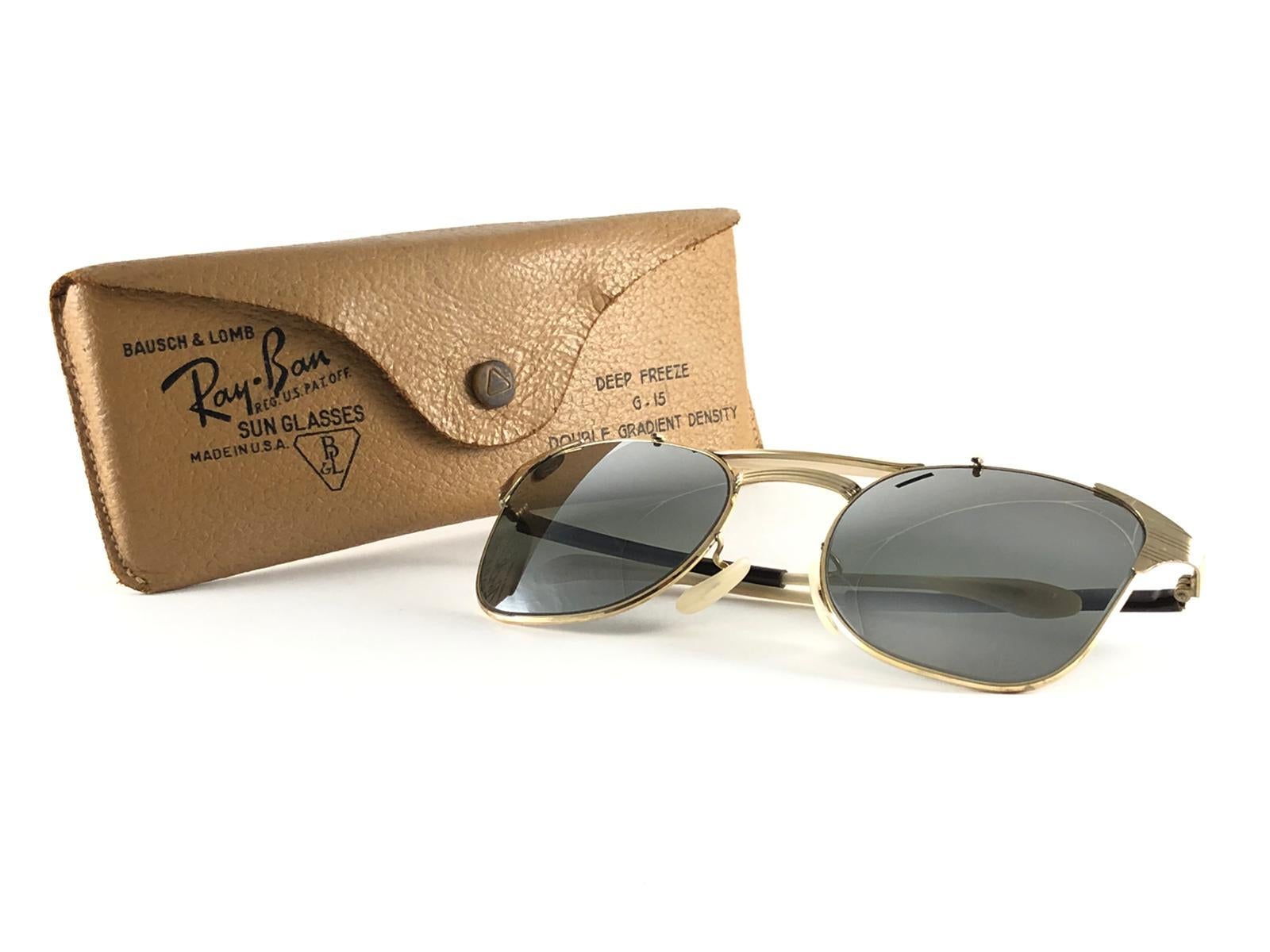 ray ban signet gold