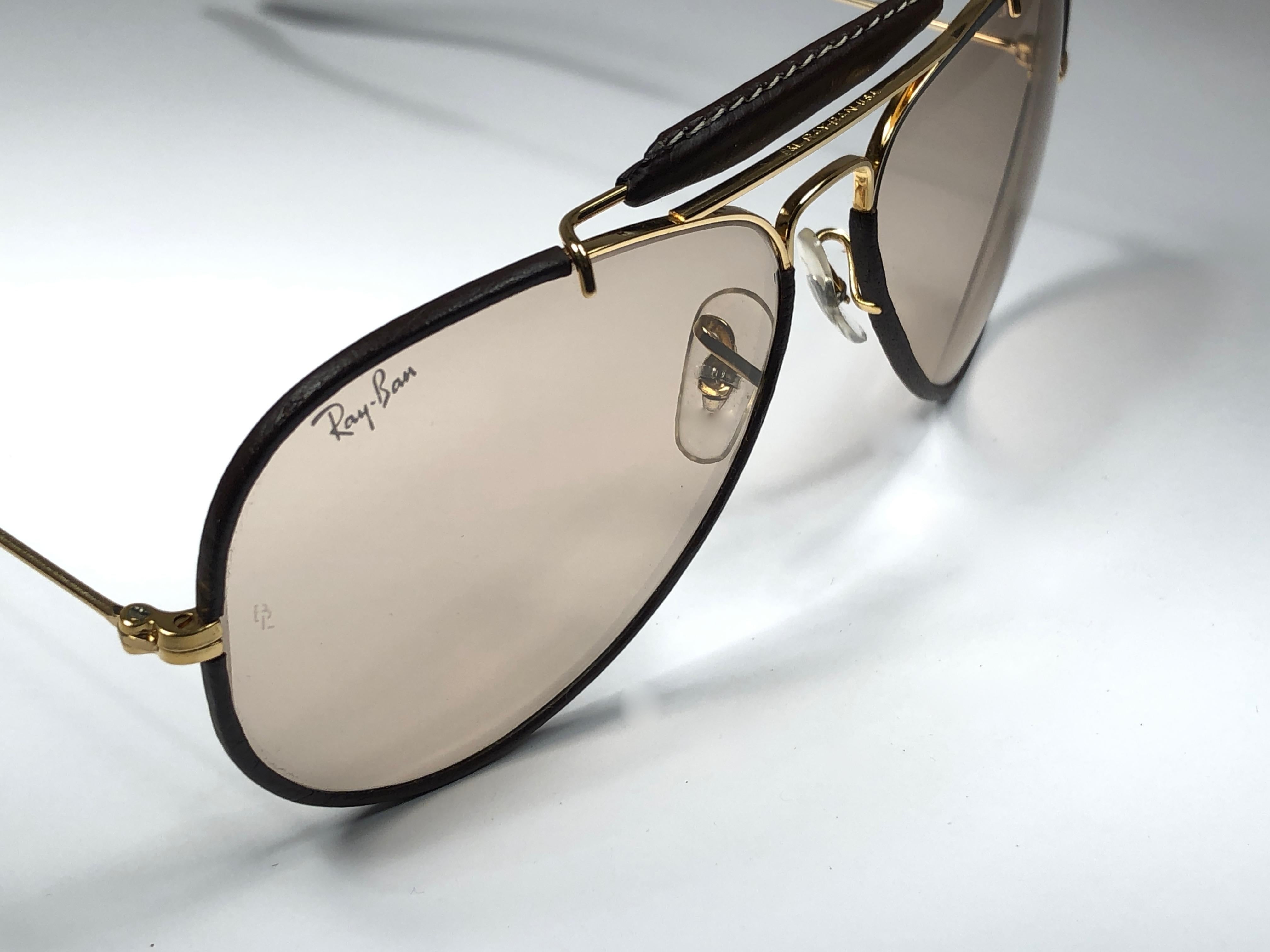 rayban leathers